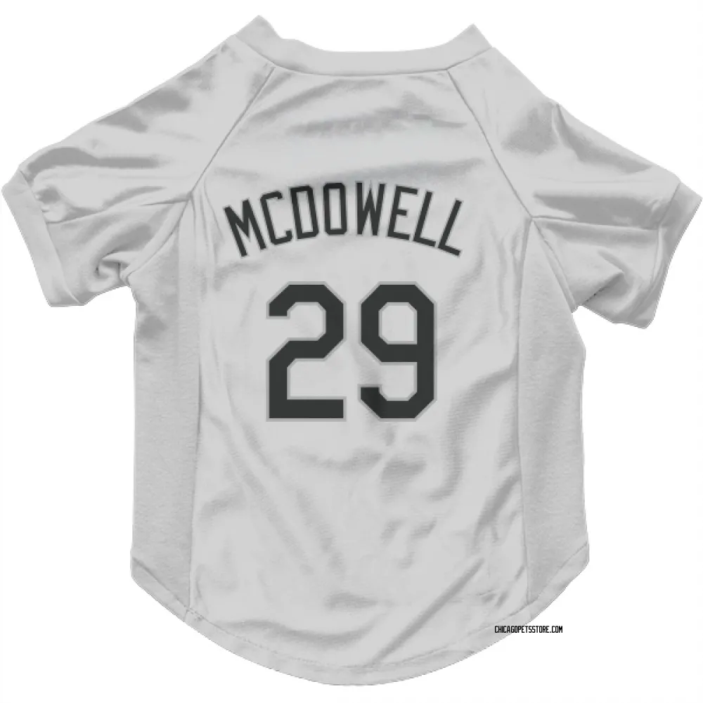 Chicago White Sox Jack Mcdowell White Pet Jersey for Dog & Cat