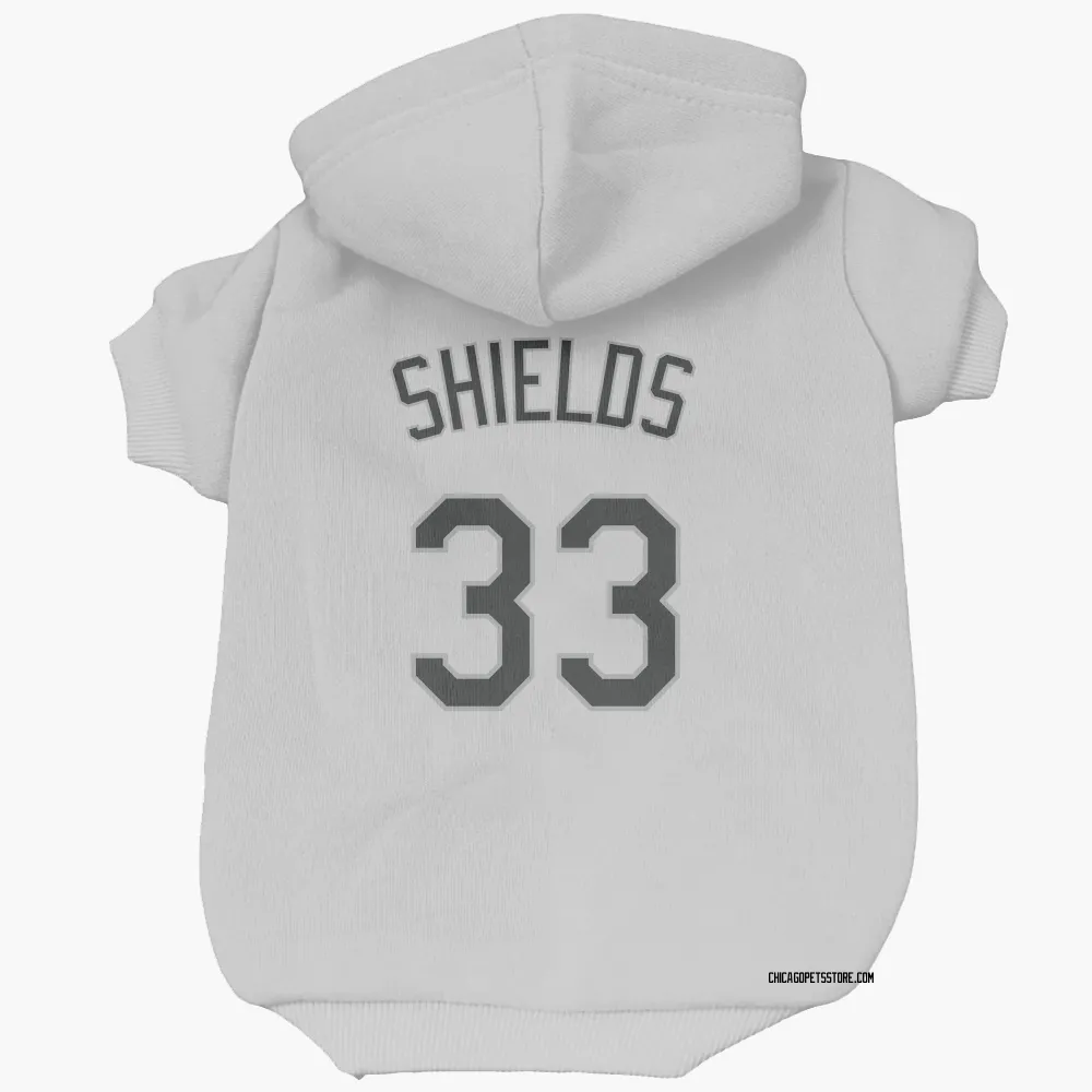 Chicago White Sox James Shields White Pet Hoodie for Dog & Cat