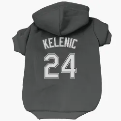 Chicago White Sox Jarred Kelenic Black Pet Hoodie for Dog & Cat