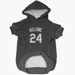 Chicago White Sox Jarred Kelenic Black Pet Hoodie for Dog & Cat