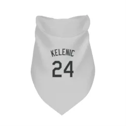 Chicago White Sox Jarred Kelenic White Pet Bandana for Dog & Cat