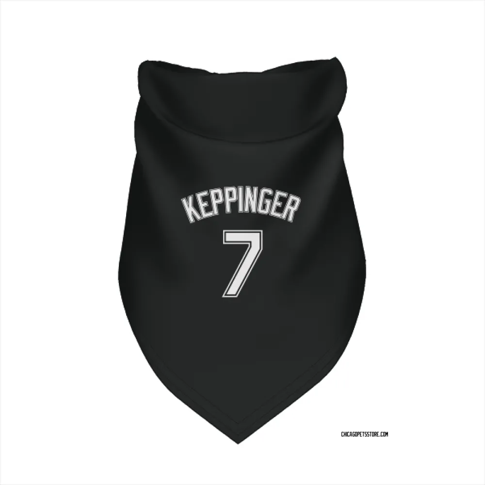 Chicago White Sox Jeff Keppinger Black Pet Bandana for Dog & Cat