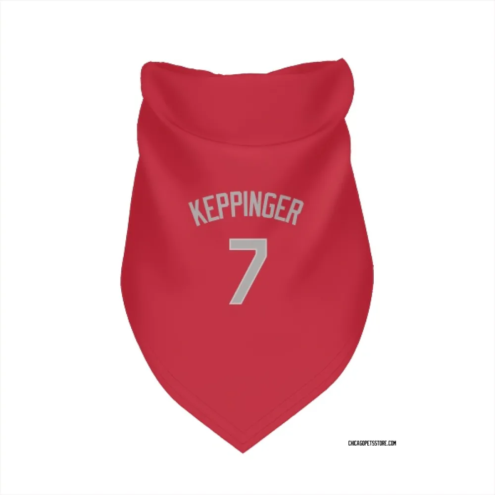 Chicago White Sox Jeff Keppinger Red Pet Bandana for Dog & Cat