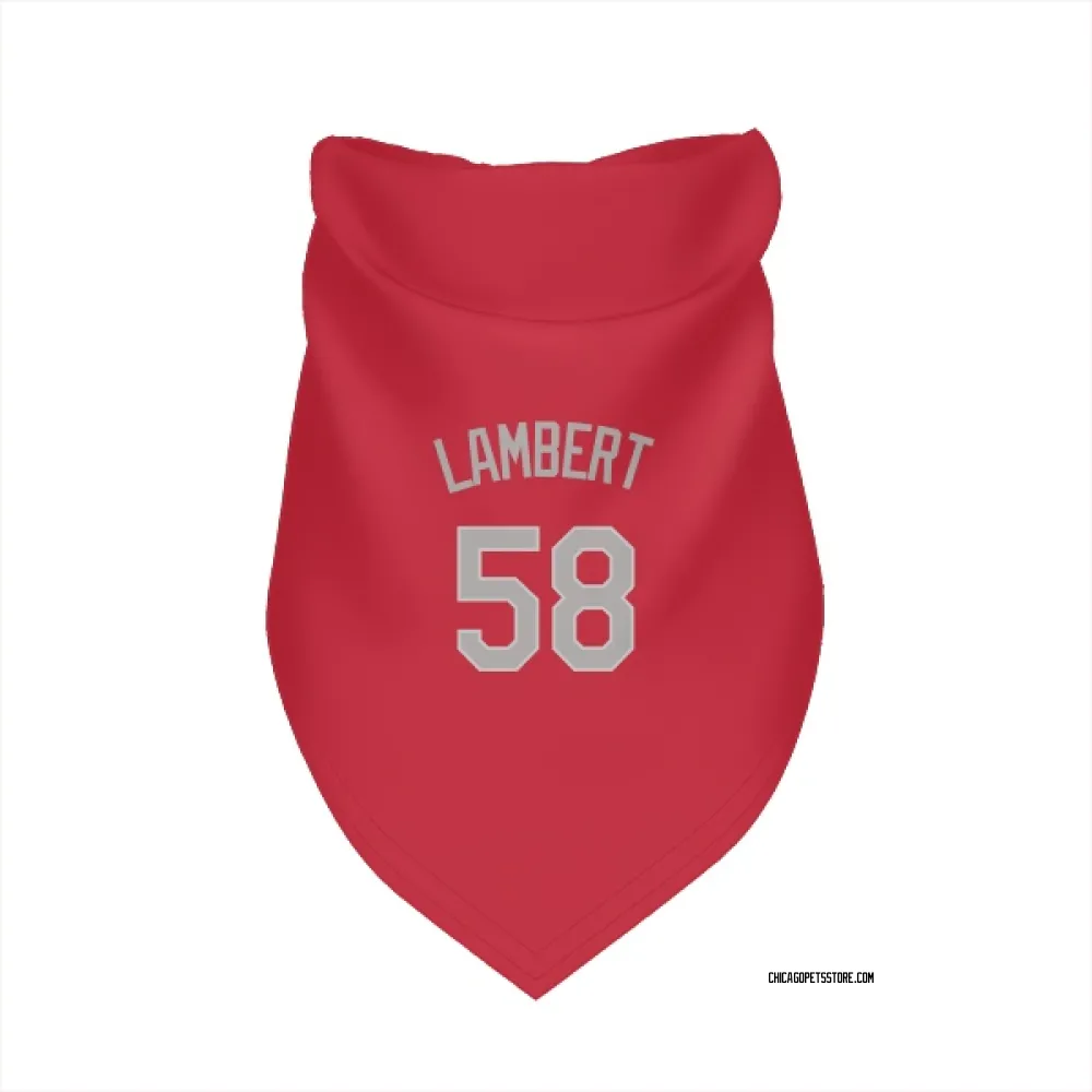Chicago White Sox Jimmy Lambert Red Pet Bandana for Dog & Cat