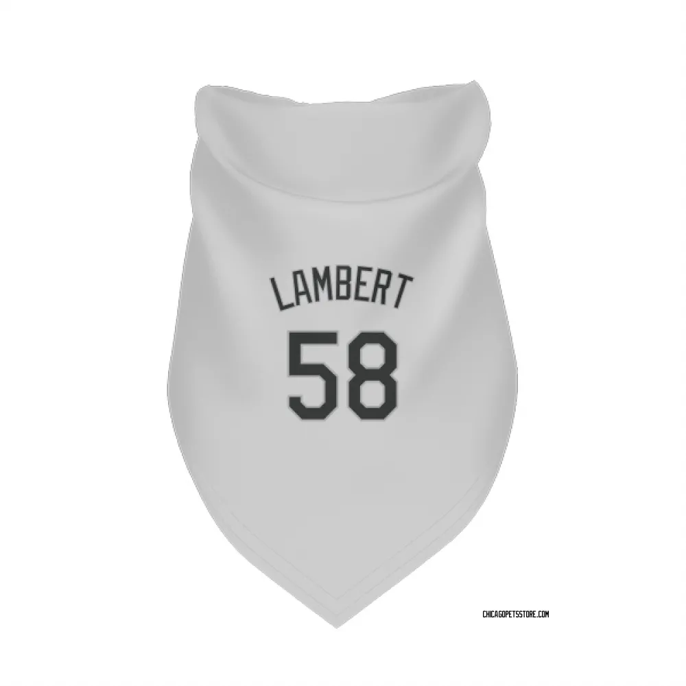 Chicago White Sox Jimmy Lambert White Pet Bandana for Dog & Cat