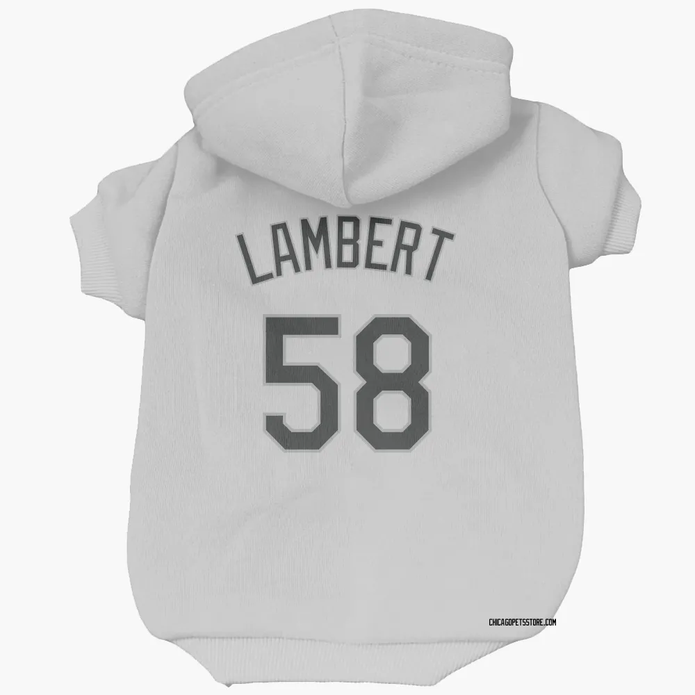 Chicago White Sox Jimmy Lambert White Pet Hoodie for Dog & Cat