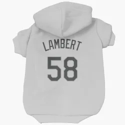 Chicago White Sox Jimmy Lambert White Pet Hoodie for Dog & Cat
