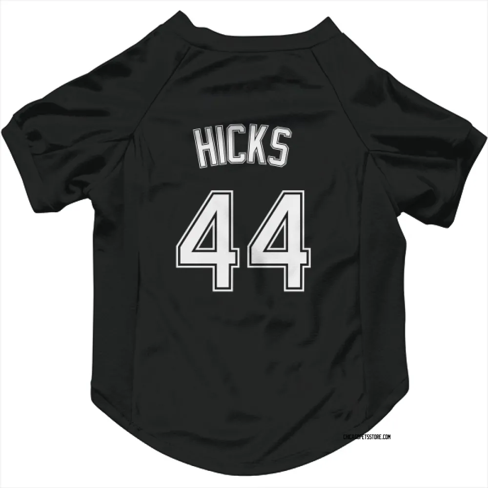 Chicago White Sox Jordan Hicks Black Pet Jersey for Dog & Cat