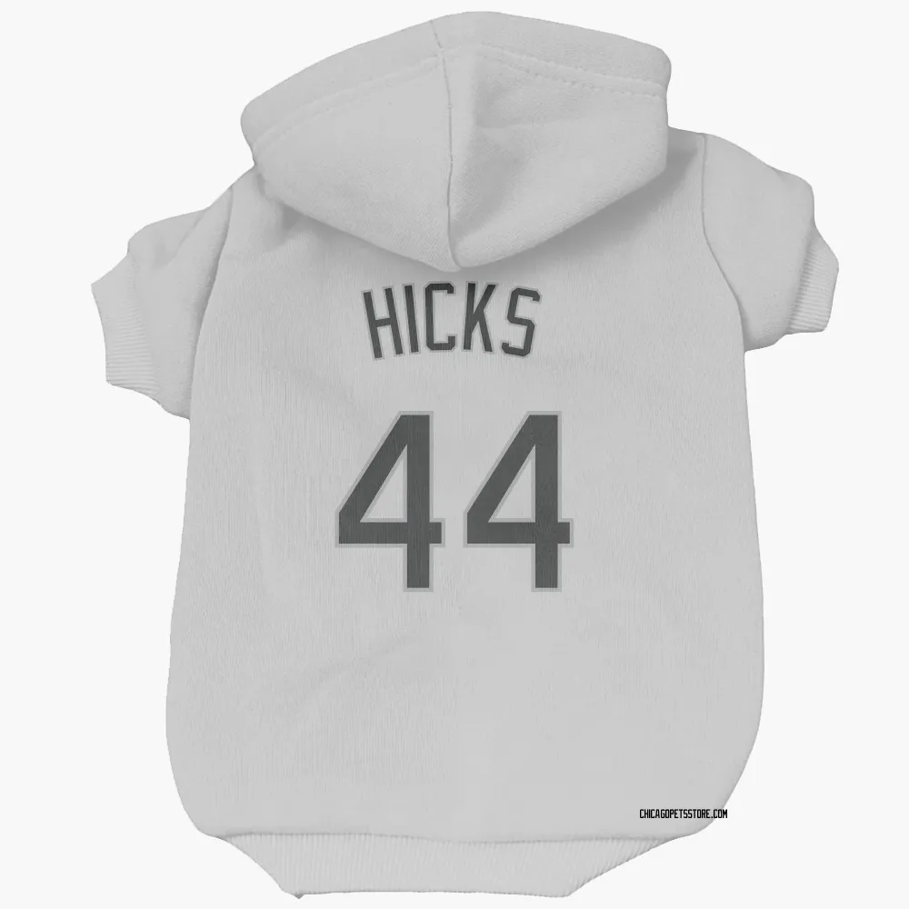Chicago White Sox Jordan Hicks White Pet Hoodie for Dog & Cat
