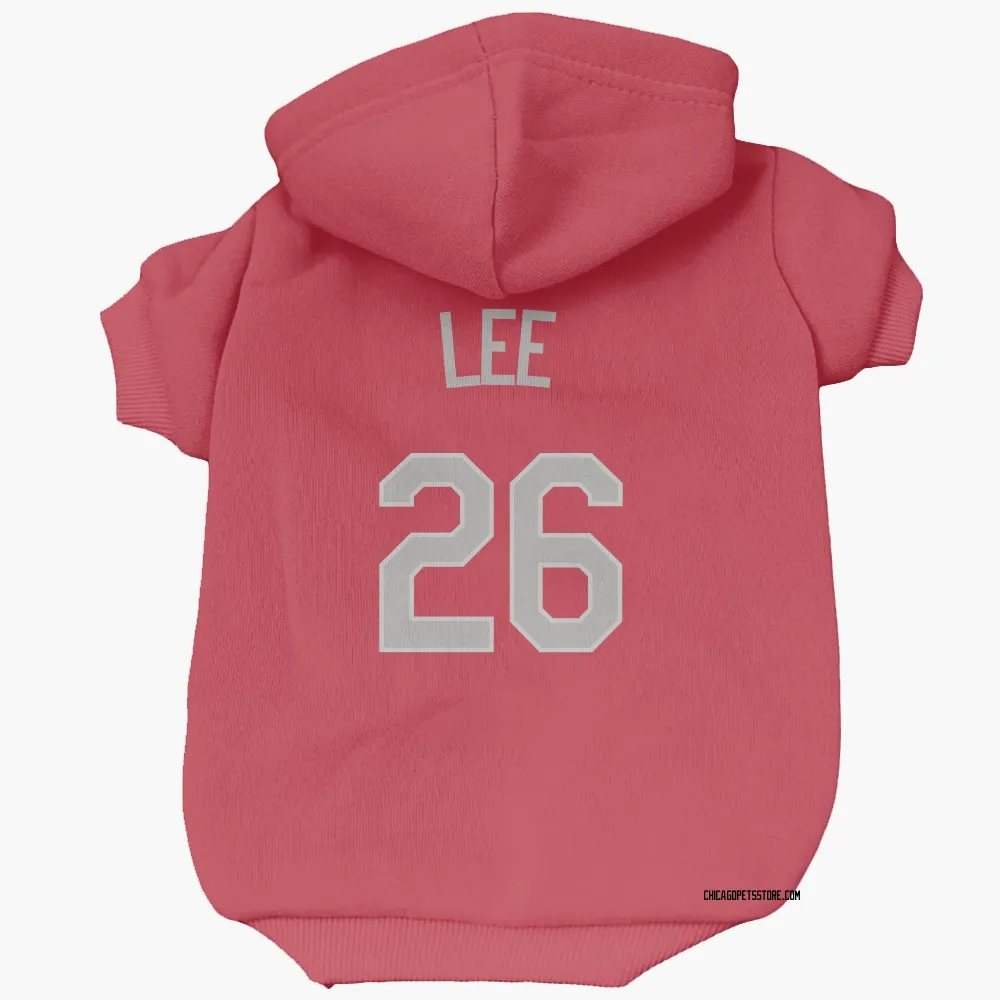 Chicago White Sox Korey Lee Red Pet Hoodie for Dog & Cat