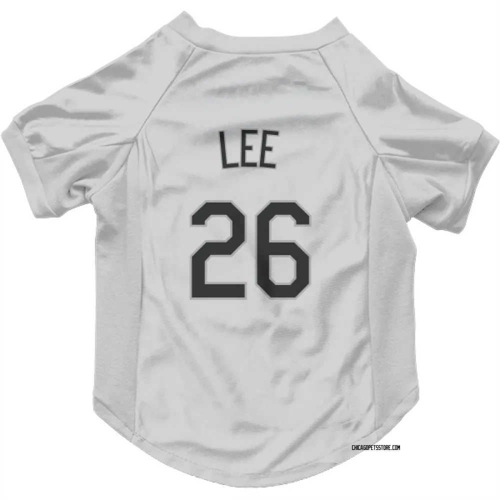 Chicago White Sox Korey Lee White Pet Jersey for Dog & Cat