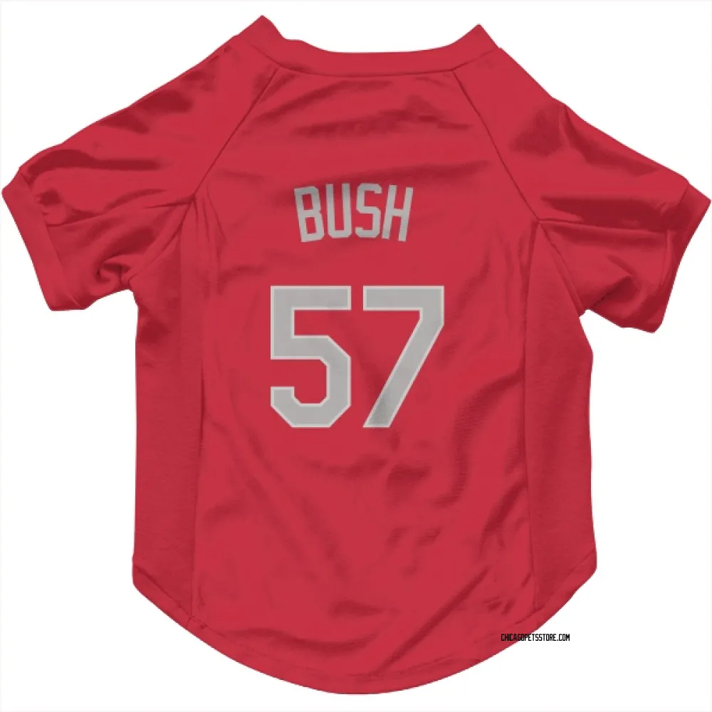 Chicago White Sox Ky Bush Red Pet Jersey for Dog & Cat