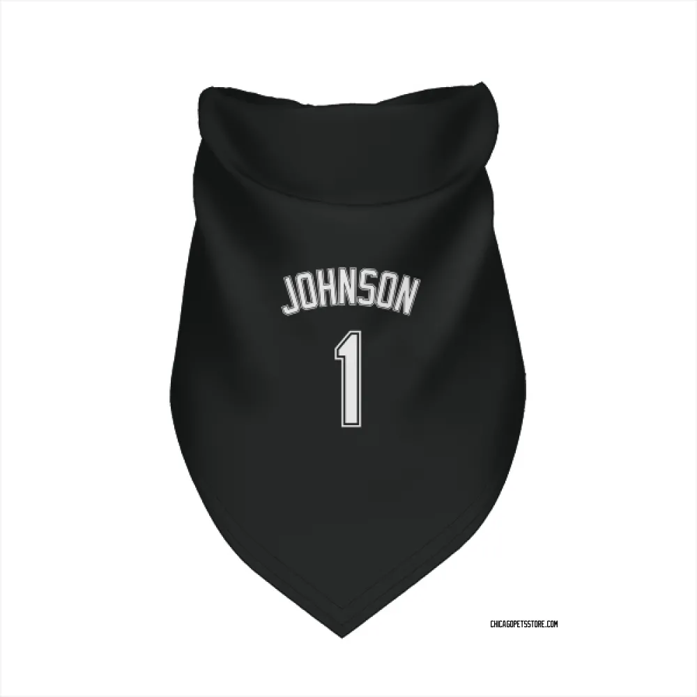 Chicago White Sox Lance Johnson Black Pet Bandana for Dog & Cat