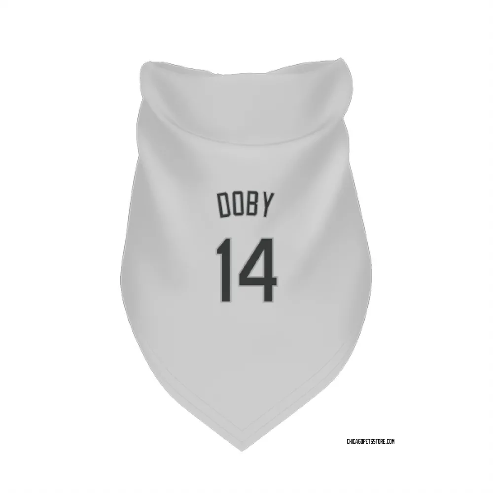 Chicago White Sox Larry Doby White Pet Bandana for Dog & Cat