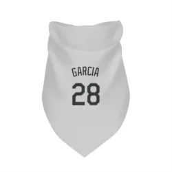 Chicago White Sox Leury Garcia White Pet Bandana for Dog & Cat