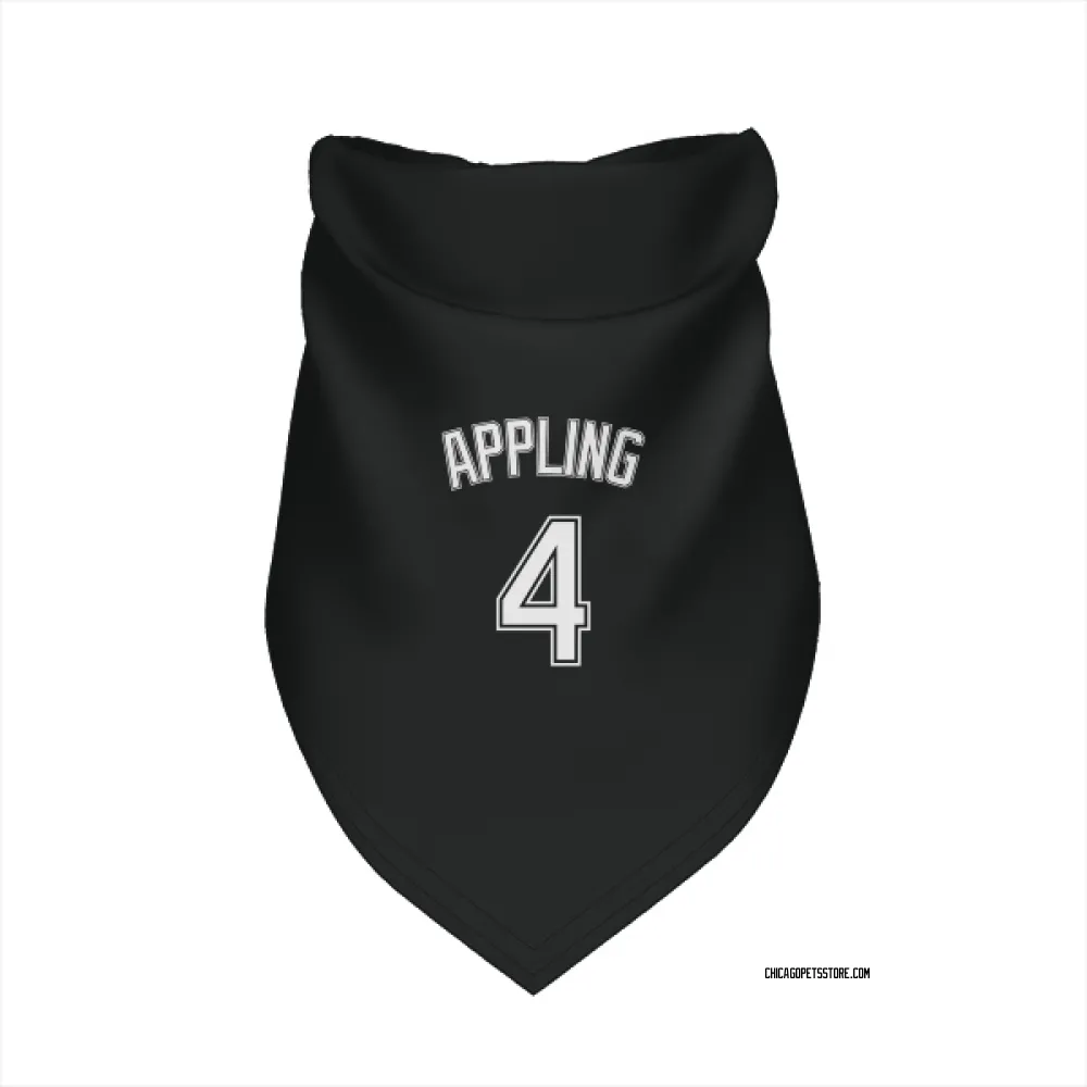 Chicago White Sox Luke Appling Black Pet Bandana for Dog & Cat