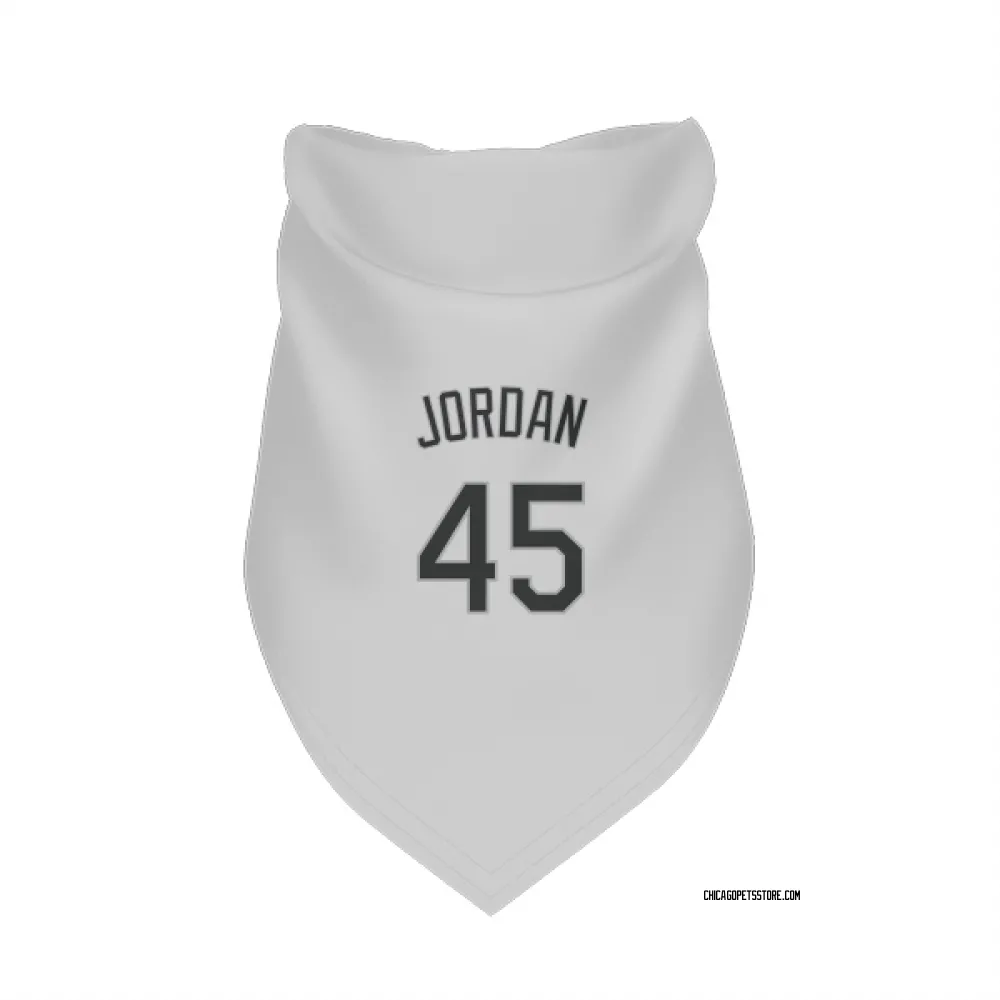 Chicago White Sox Michael Jordan White Pet Bandana for Dog & Cat