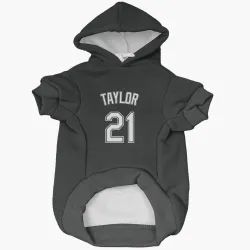 Chicago White Sox Michael Taylor Black Pet Hoodie for Dog & Cat