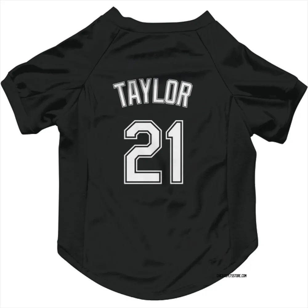 Chicago White Sox Michael Taylor Black Pet Jersey for Dog & Cat