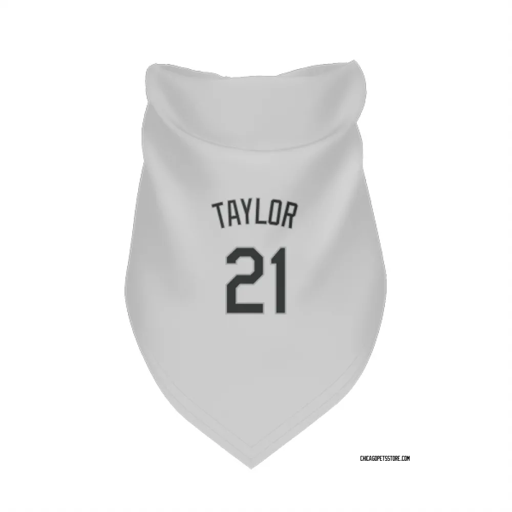 Chicago White Sox Michael Taylor White Pet Bandana for Dog & Cat