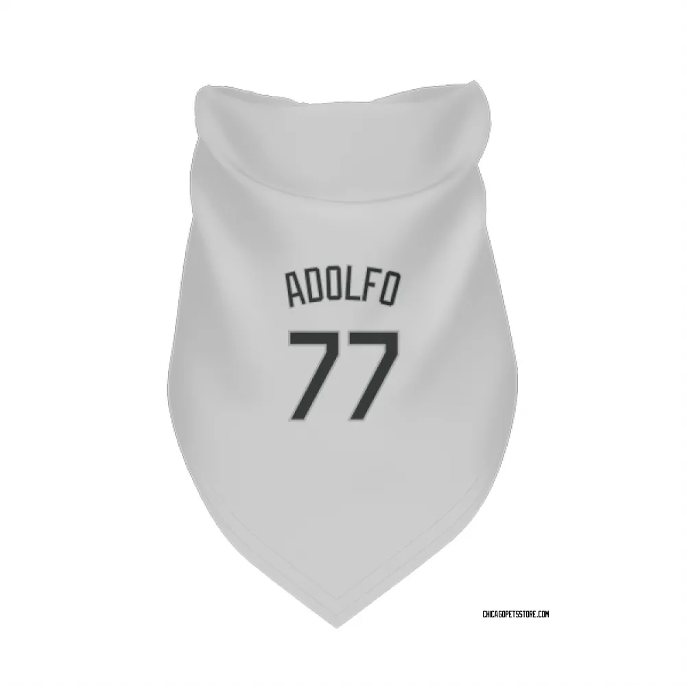 Chicago White Sox Micker Adolfo White Pet Bandana for Dog & Cat