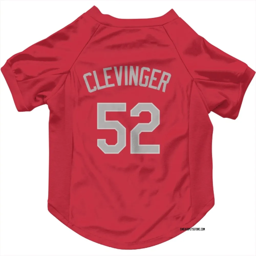 Chicago White Sox Mike Clevinger Red Pet Jersey for Dog & Cat