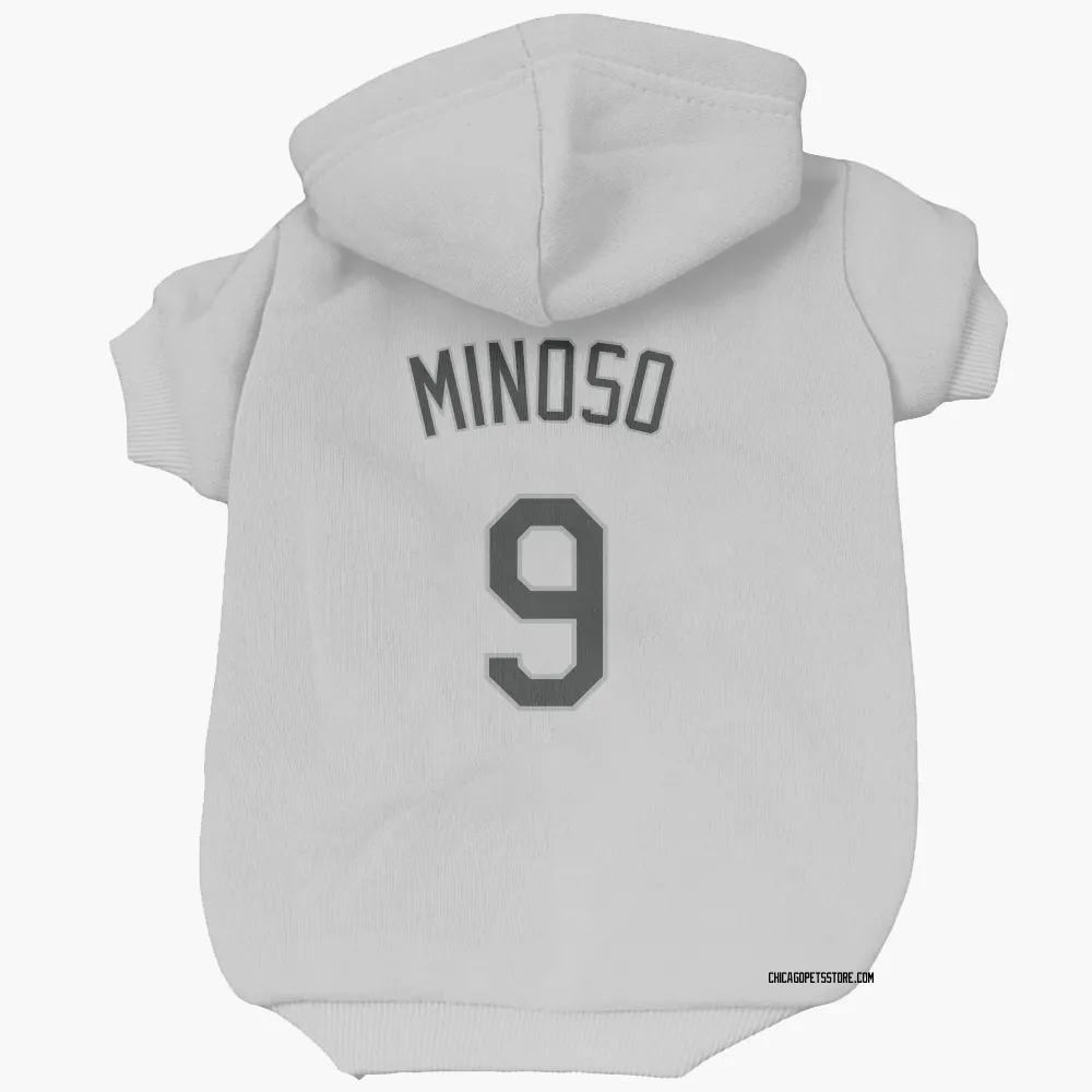 Chicago White Sox Minnie Minoso White Pet Hoodie for Dog & Cat
