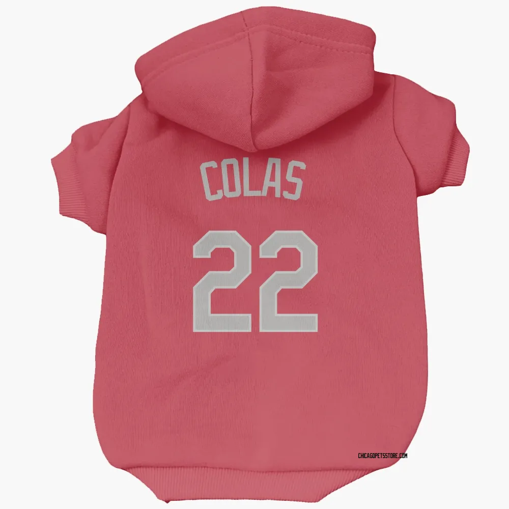 Chicago White Sox Oscar Colas Red Pet Hoodie for Dog & Cat