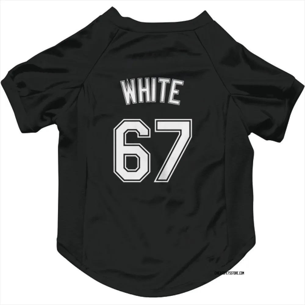 Chicago White Sox Owen White Black Pet Jersey for Dog & Cat