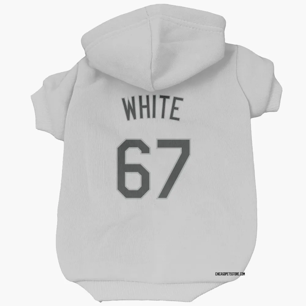 Chicago White Sox Owen White White Pet Hoodie for Dog & Cat