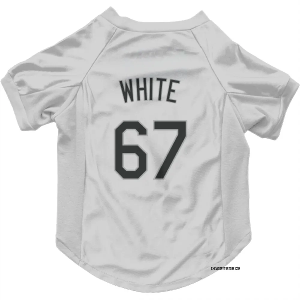 Chicago White Sox Owen White White Pet Jersey for Dog & Cat