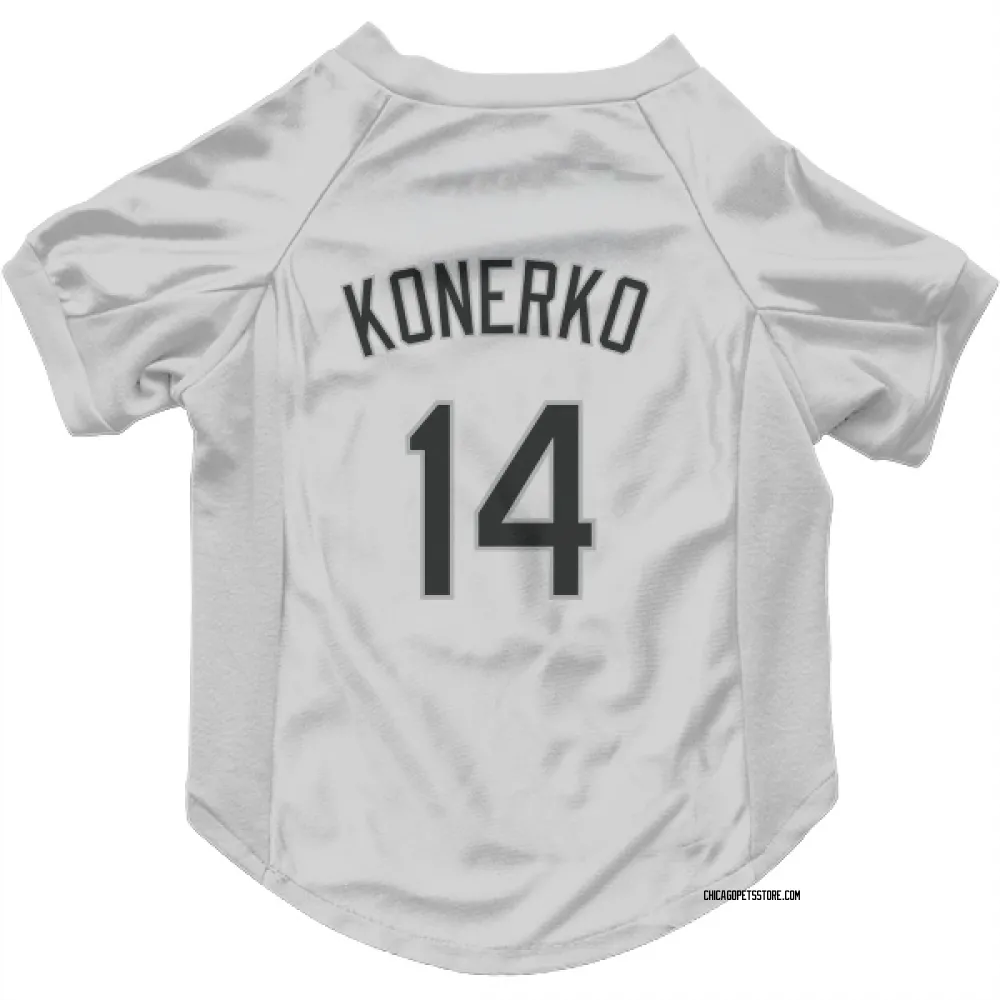Chicago White Sox Paul Konerko White Pet Jersey for Dog & Cat