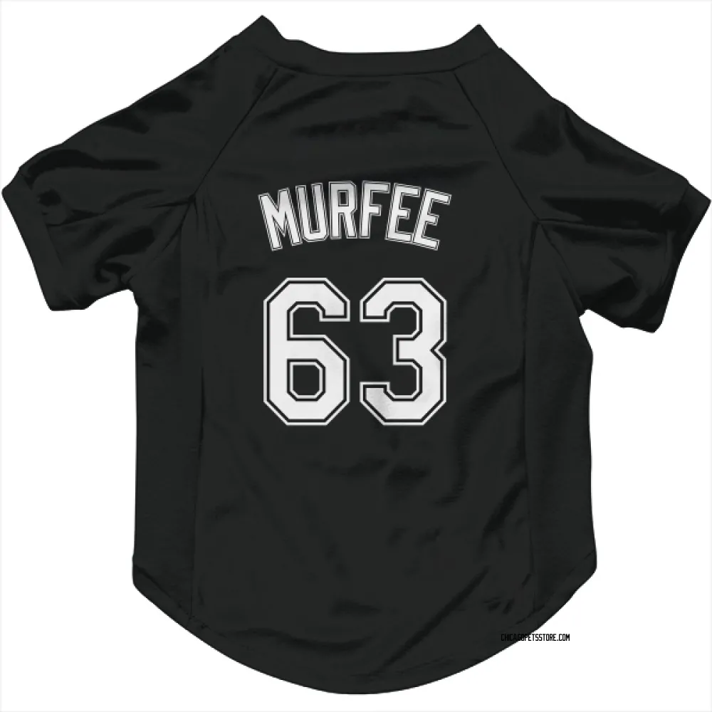 Chicago White Sox Penn Murfee Black Pet Jersey for Dog & Cat