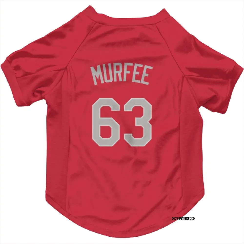 Chicago White Sox Penn Murfee Red Pet Jersey for Dog & Cat