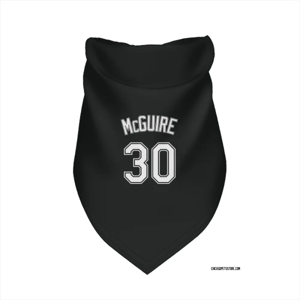 Chicago White Sox Reese McGuire Black Pet Bandana for Dog & Cat