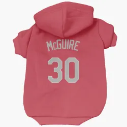 Chicago White Sox Reese McGuire Red Pet Hoodie for Dog & Cat