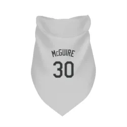 Chicago White Sox Reese McGuire White Pet Bandana for Dog & Cat