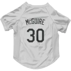 Chicago White Sox Reese McGuire White Pet Jersey for Dog & Cat