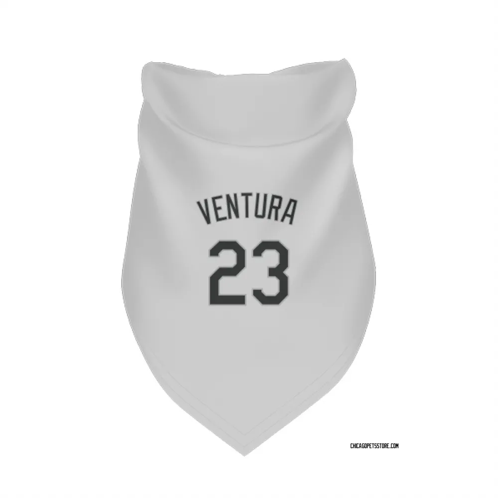 Chicago White Sox Robin Ventura White Pet Bandana for Dog & Cat