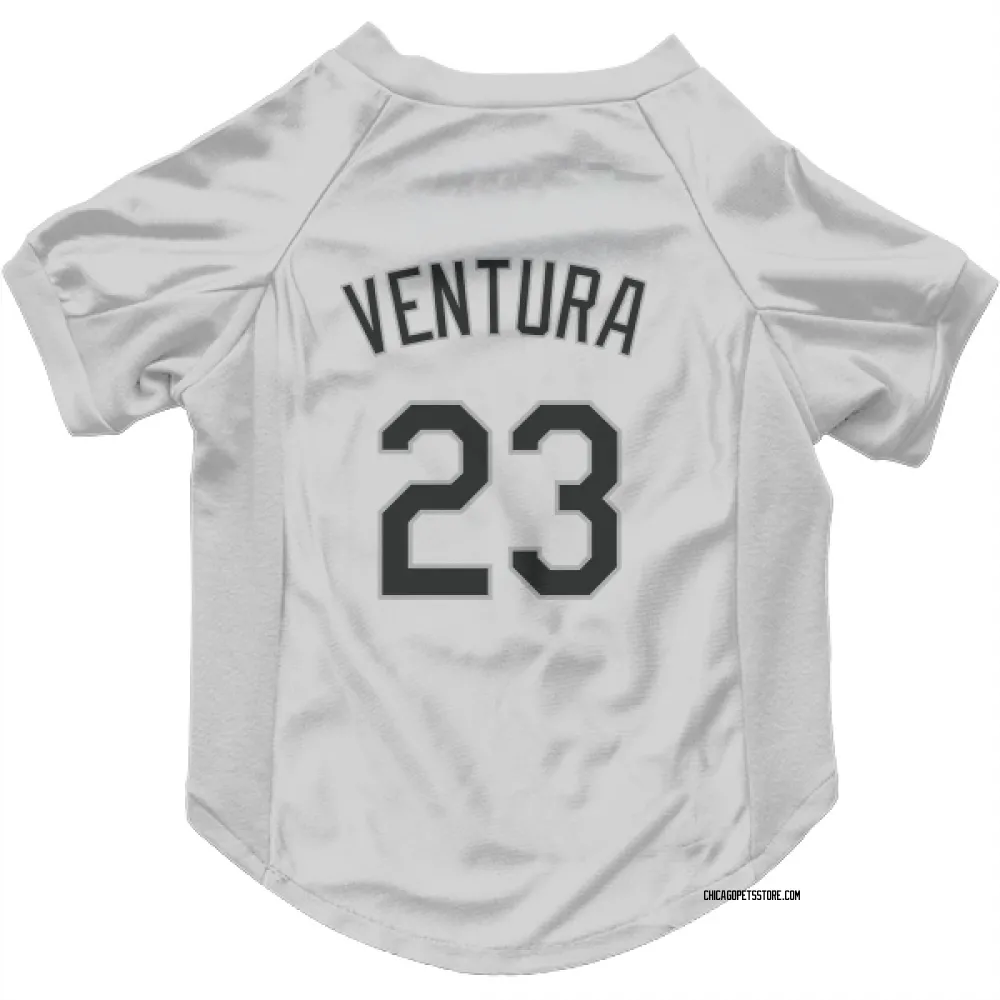 Chicago White Sox Robin Ventura White Pet Jersey for Dog & Cat