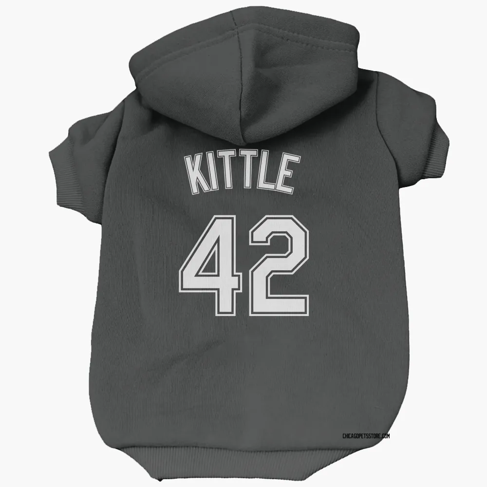 Chicago White Sox Ron Kittle Black Pet Hoodie for Dog & Cat
