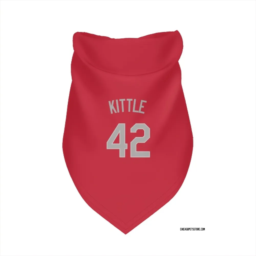 Chicago White Sox Ron Kittle Red Pet Bandana for Dog & Cat