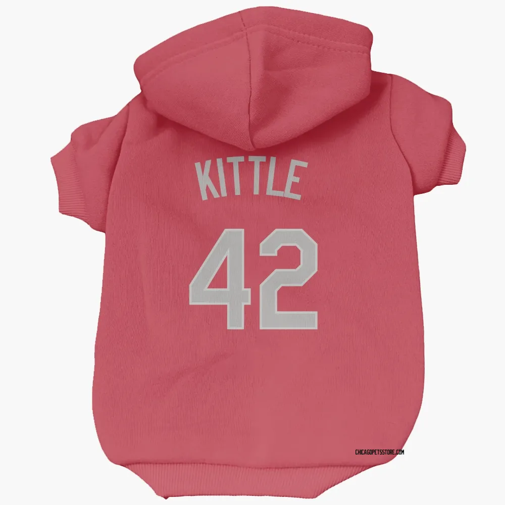 Chicago White Sox Ron Kittle Red Pet Hoodie for Dog & Cat