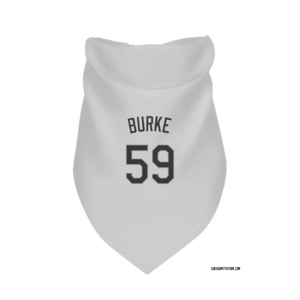 Chicago White Sox Sean Burke White Pet Bandana for Dog & Cat