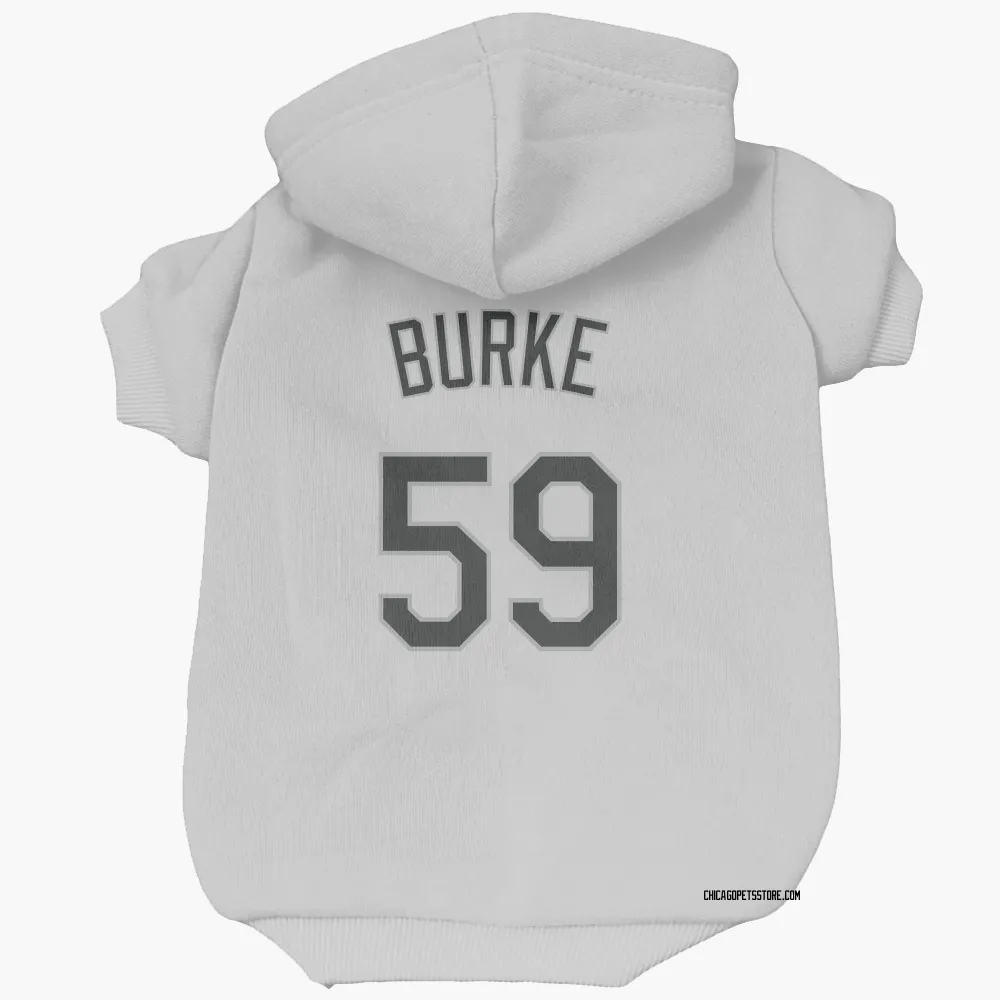Chicago White Sox Sean Burke White Pet Hoodie for Dog & Cat