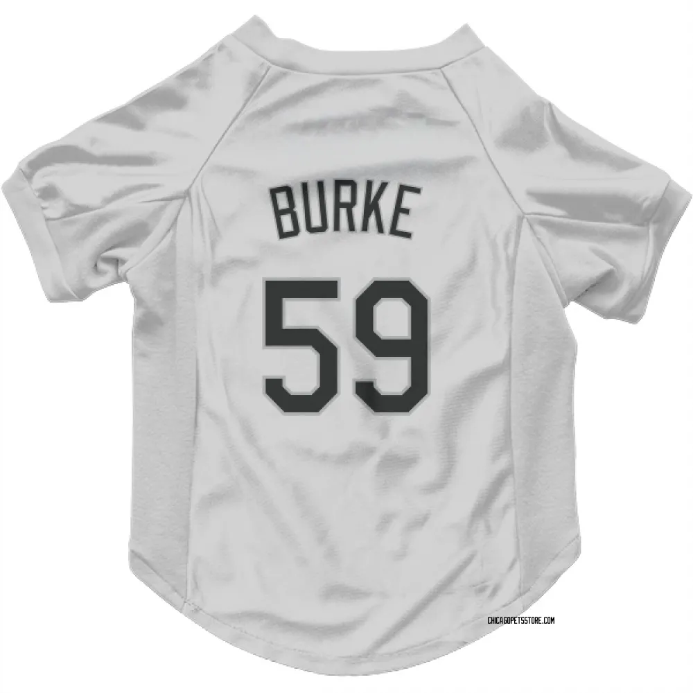 Chicago White Sox Sean Burke White Pet Jersey for Dog & Cat