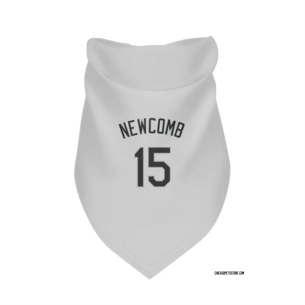 Chicago White Sox Sean Newcomb White Pet Bandana for Dog & Cat