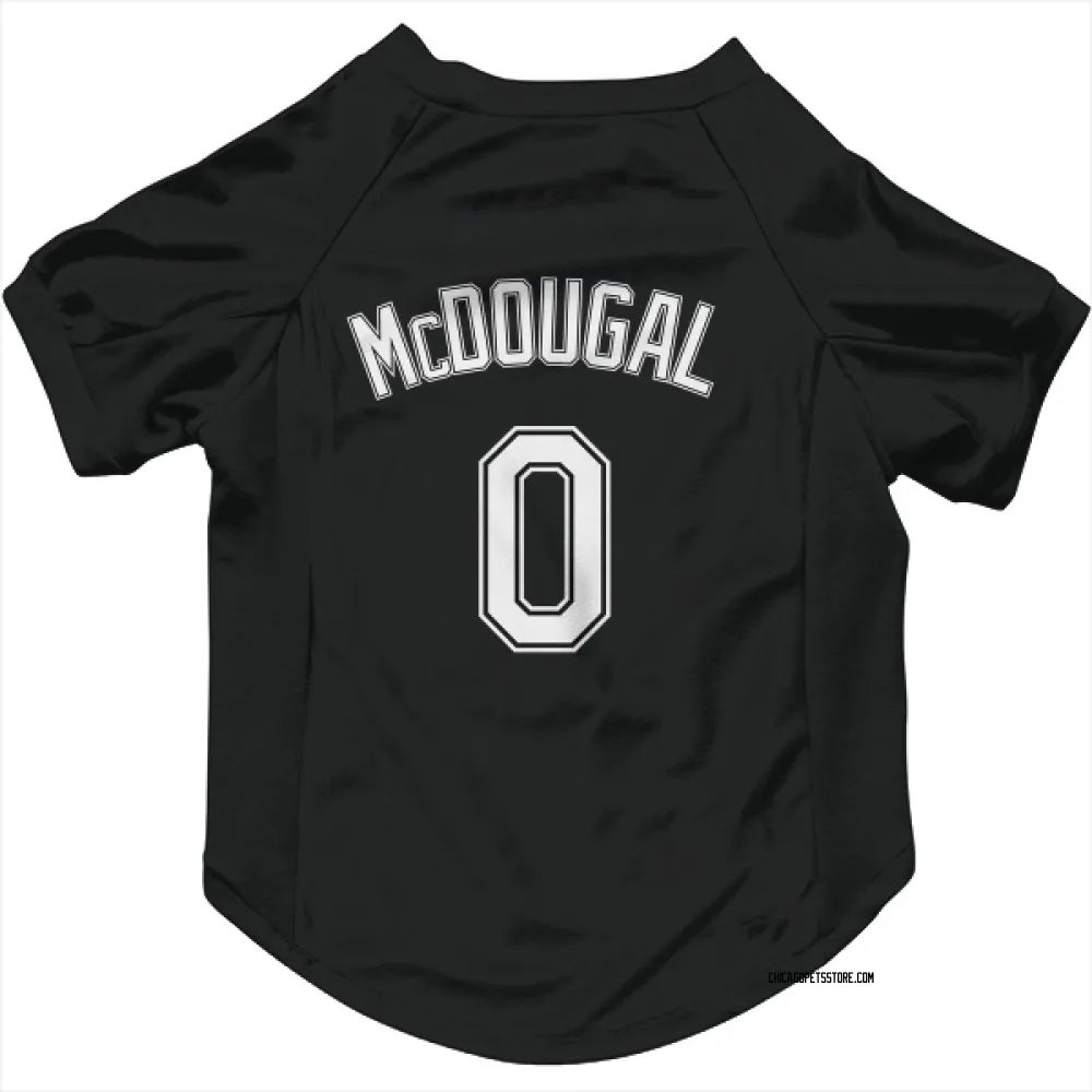 Chicago White Sox Tanner McDougal Black Pet Jersey for Dog & Cat