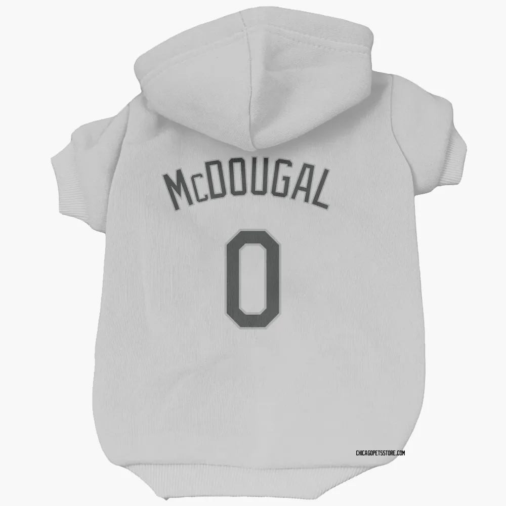 Chicago White Sox Tanner McDougal White Pet Hoodie for Dog & Cat