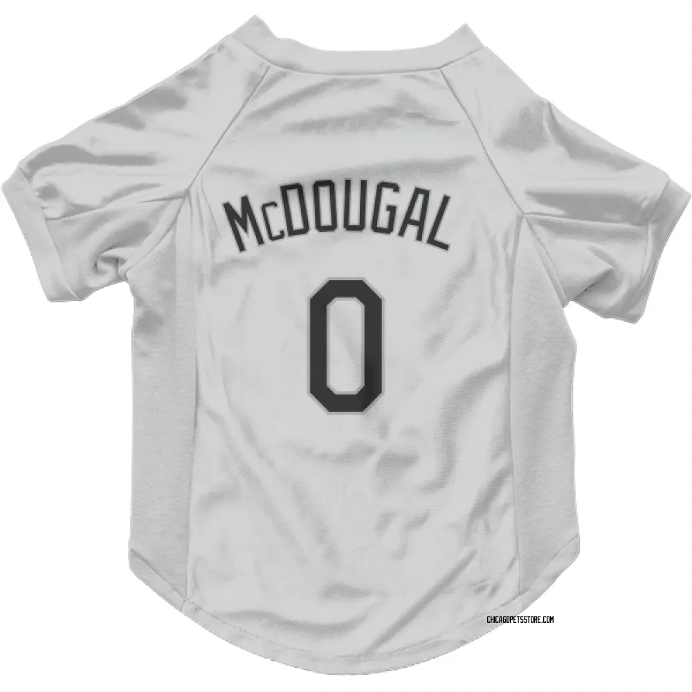 Chicago White Sox Tanner McDougal White Pet Jersey for Dog & Cat